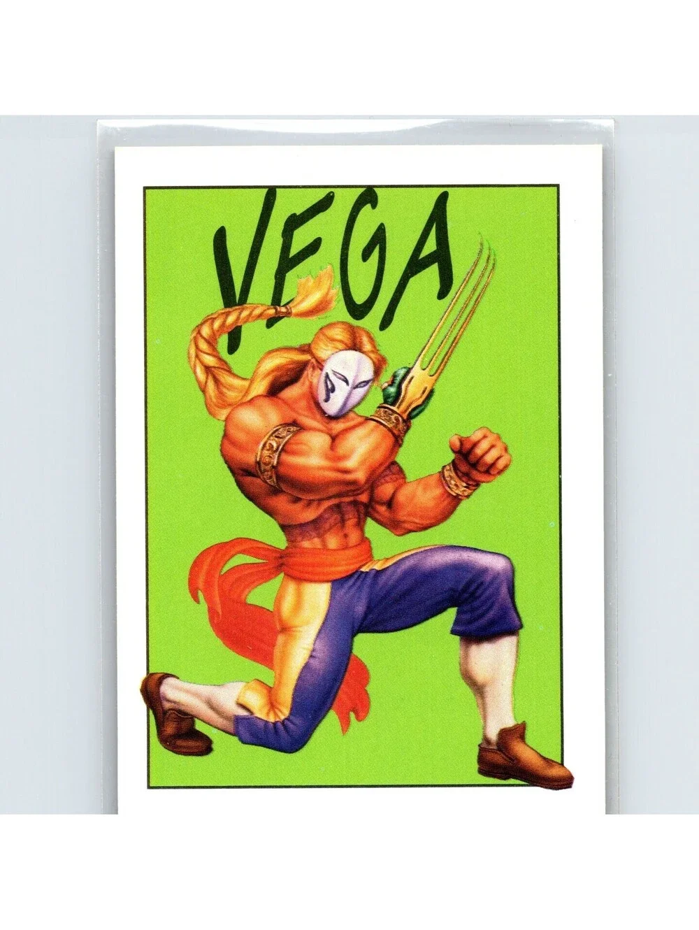 1993 Topps Street Fighter II Vega #55